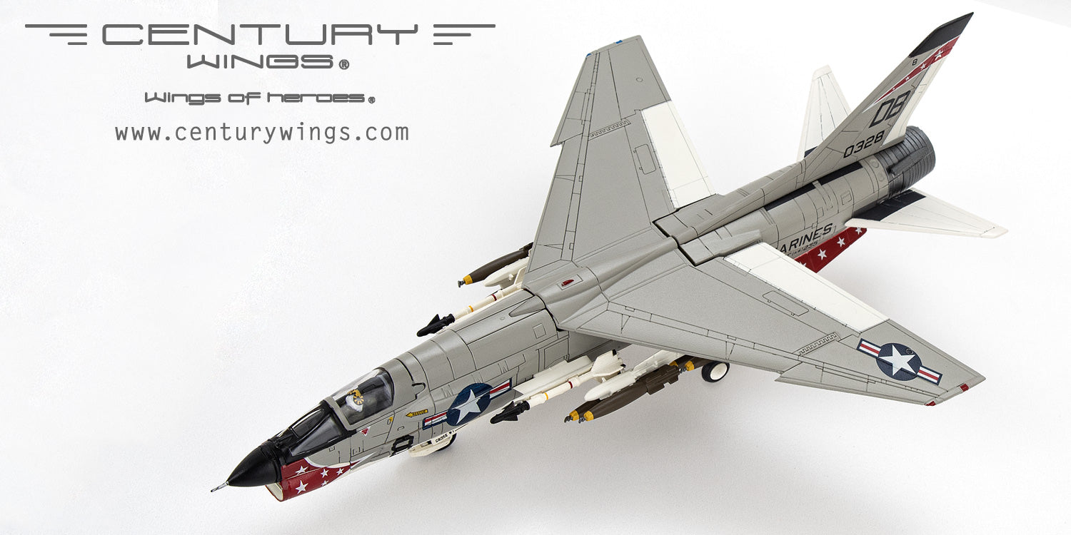カフェレオ JWings F-8E クルーセイダー 戦闘機プラモデル ベトナム