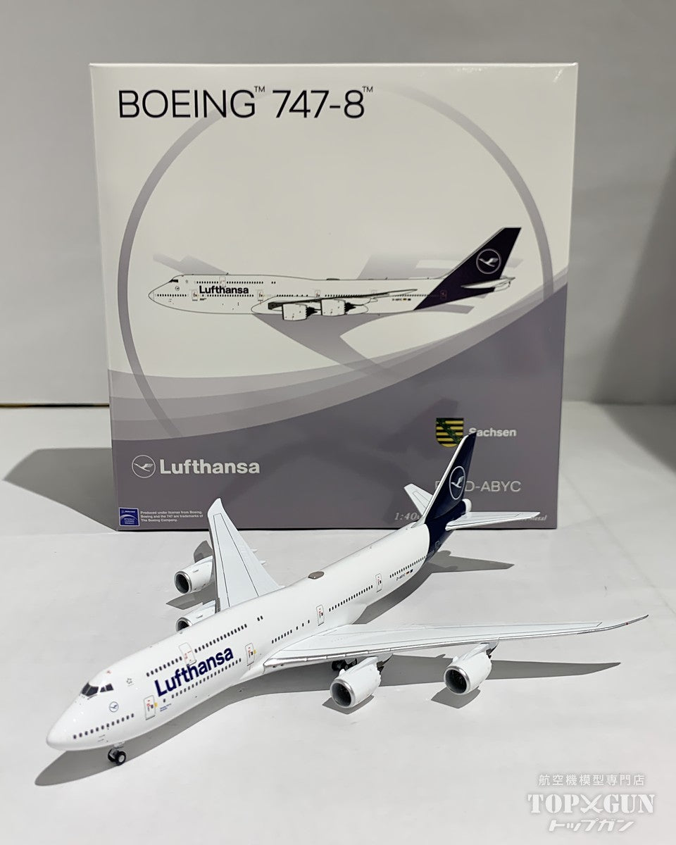 NG Models B747-8 ルフトハンザドイツ航空 n/c D-ABYC 1/400 [NG78028
