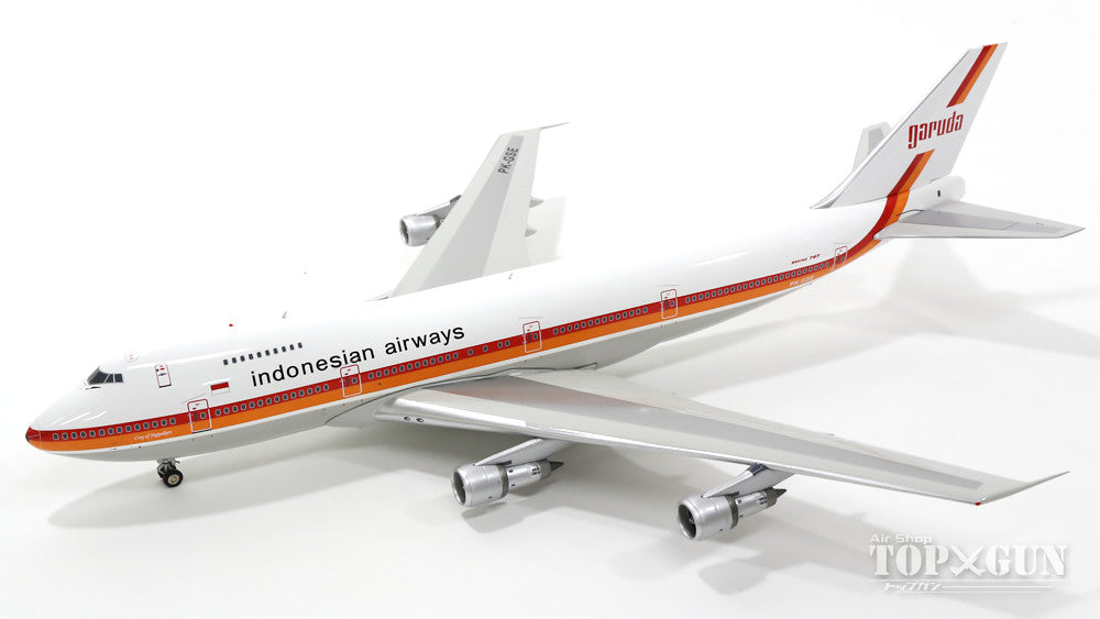 JFox Models 747-200 ガルーダ・インドネシア航空 80年代 PK-GSE 1/200
