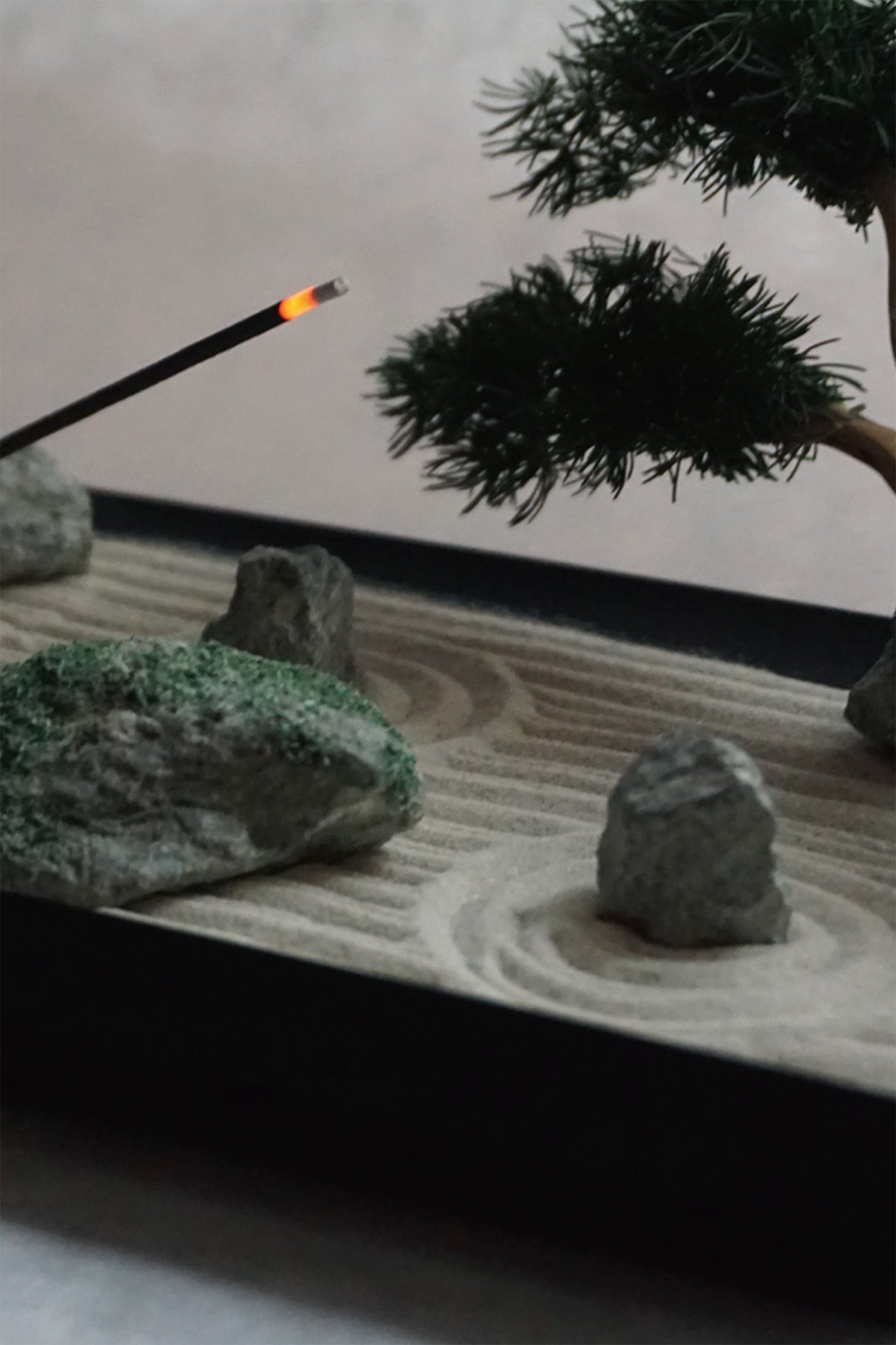 BONSAI Lil zen garden incense holder （枯山水式お香立て