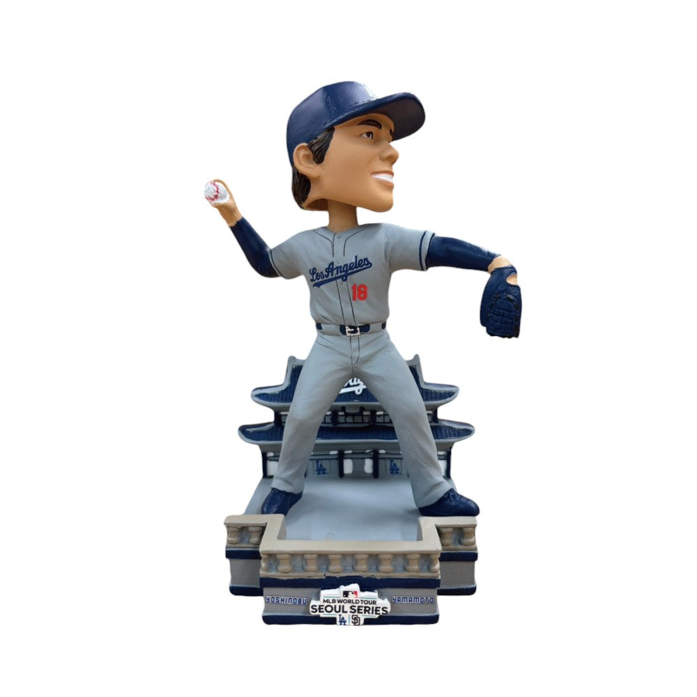 球場限定】山本由伸 バブルヘッド 2024年6月13日 ボブルヘッド<本物