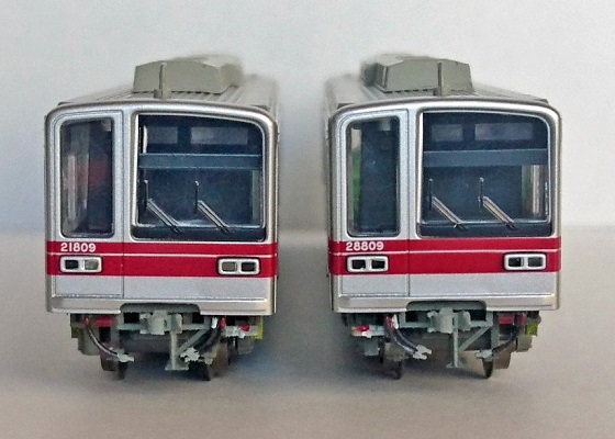 マイクロエース東武20000系 連結器周辺の改造 特製床下パーツで鉄道