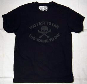 SEDITIONARIES(セディショナリーズ) TOO FAST TO LIVE, TOO YOUNG TO