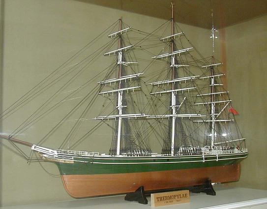 サーモピレーThermoPylae 帆船模型レア昭和