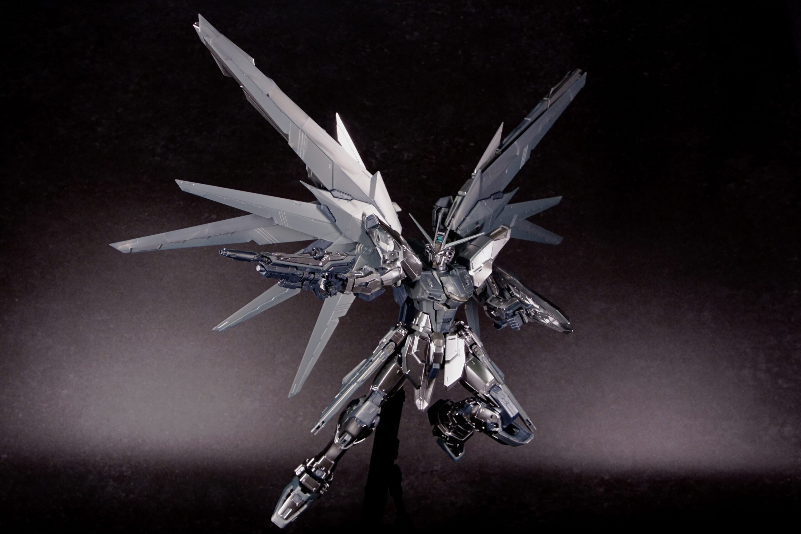 vol.14 ガンプラ MG 1/100 フリーダムガンダム Ver.2.0 シルバー