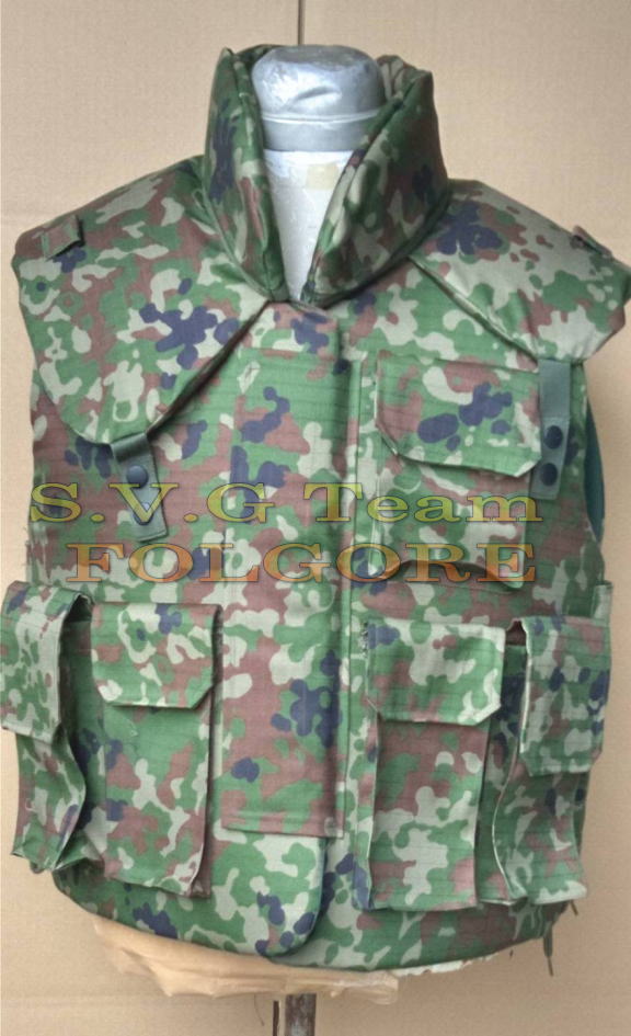 航空自衛隊デジタル迷彩防弾チョッキ2型（V／Cリップストップ生地