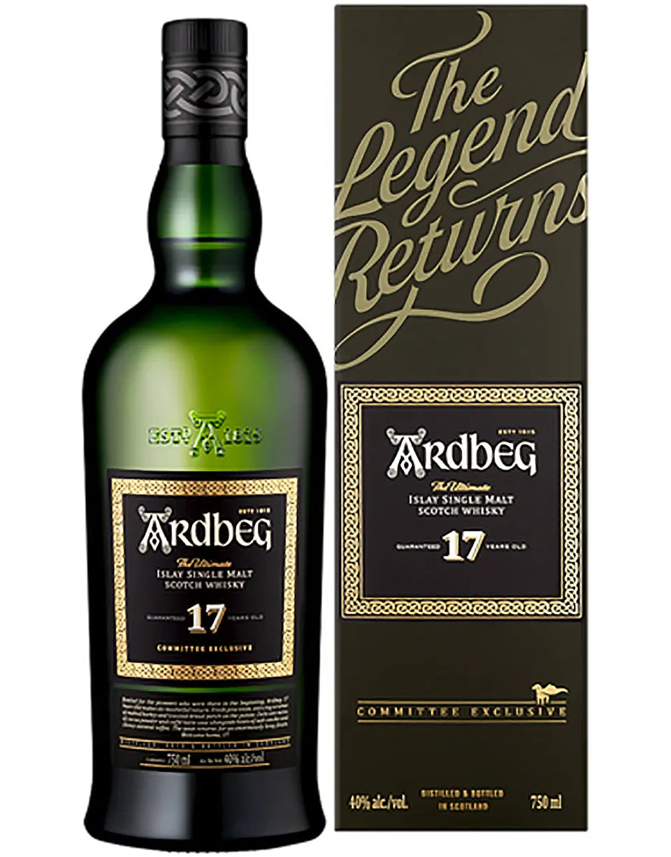 Ardbeg 17 Year Old Committee Exclusive Scotch – Quality Liquor Store