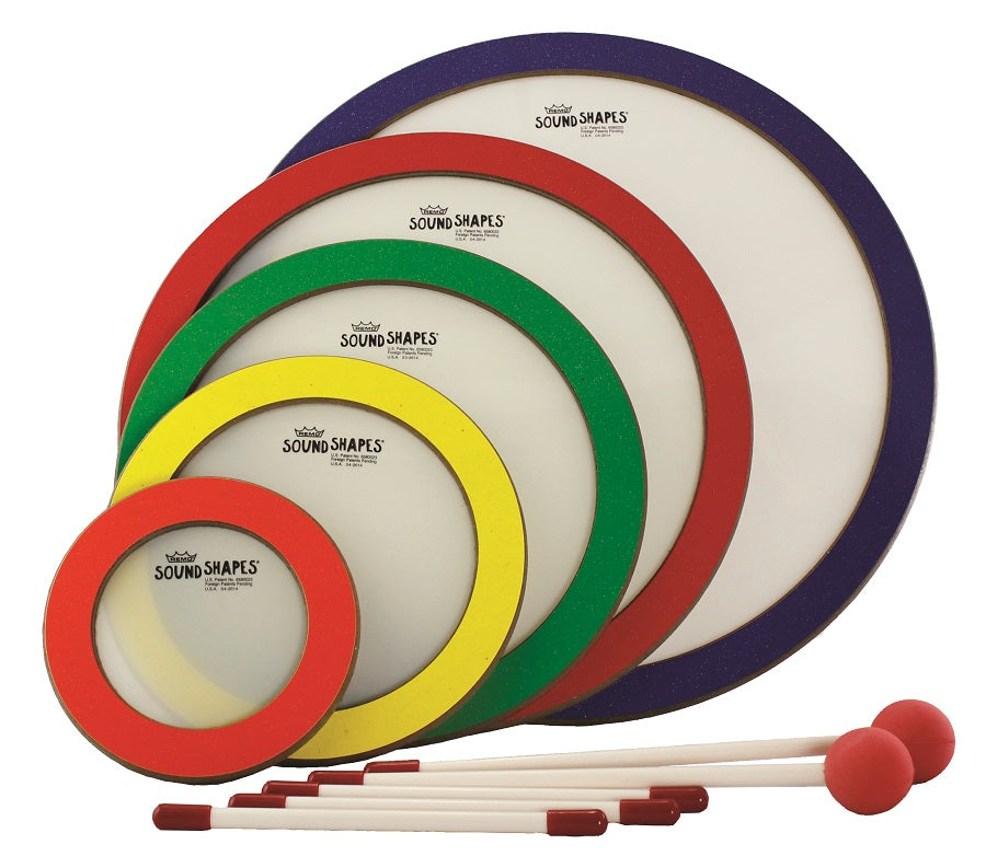 REMO レモ SOUND SHAPES サウンドシェイプ・サークルパック ×3 REMO