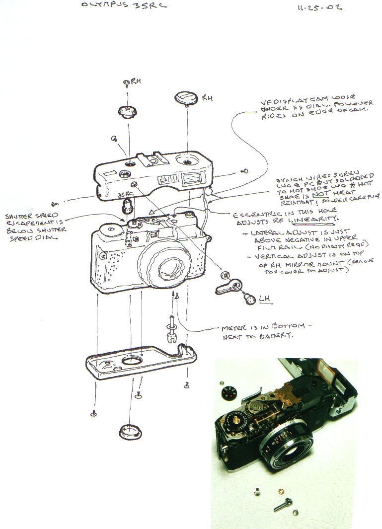 2776 OLYMPUS 35 RC 取扱説明書付 2776 OLYMPUS 35 RC 取扱説明書付