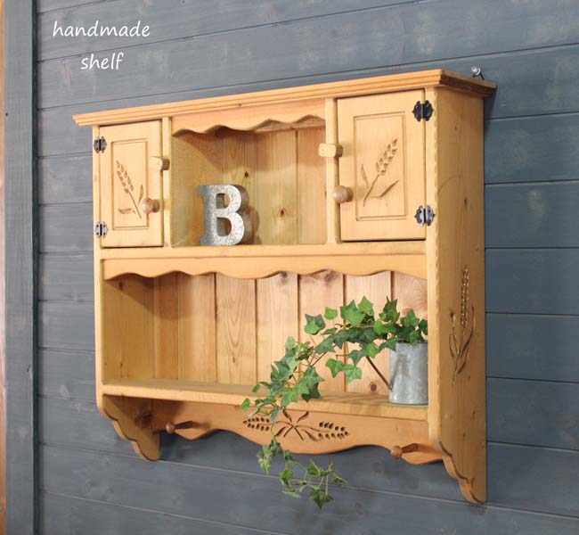 ハンドメイド 麦穂のカントリーキッチンワゴン ハンドメイド 麦穂の