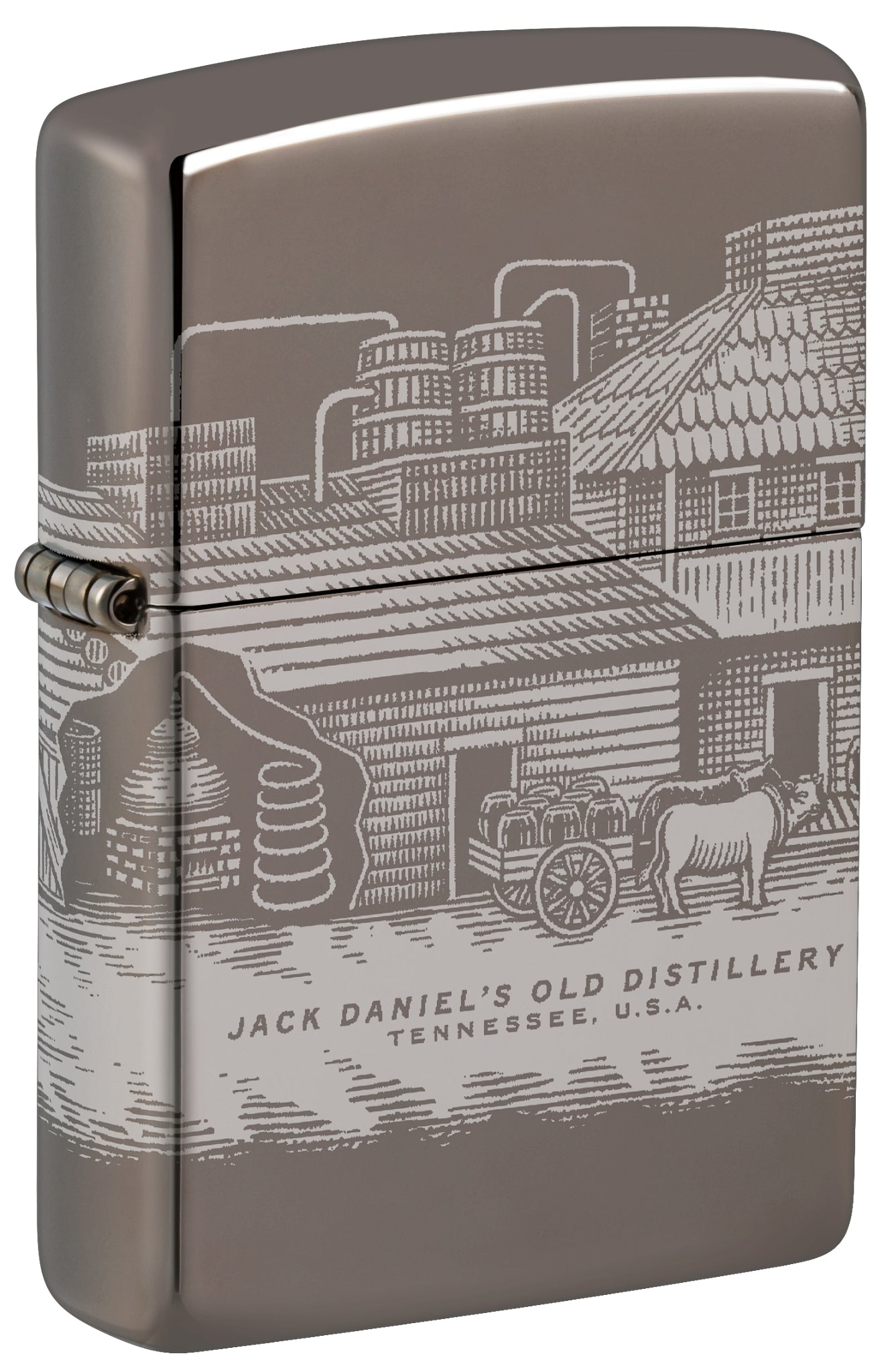 Zippo Jack Daniel's® Distillery Design Black Ice® Windproof