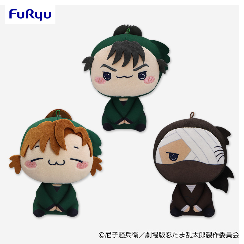 劇場版 忍たま乱太郎 プライズ もちぴこ ぬいぐるみ 第五弾 全3種 劇場