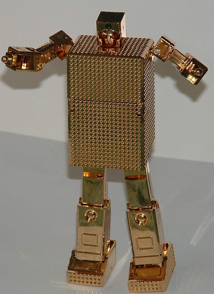 Golden Warrior Golden Lightan Transformer Chogokin Robots GX-32