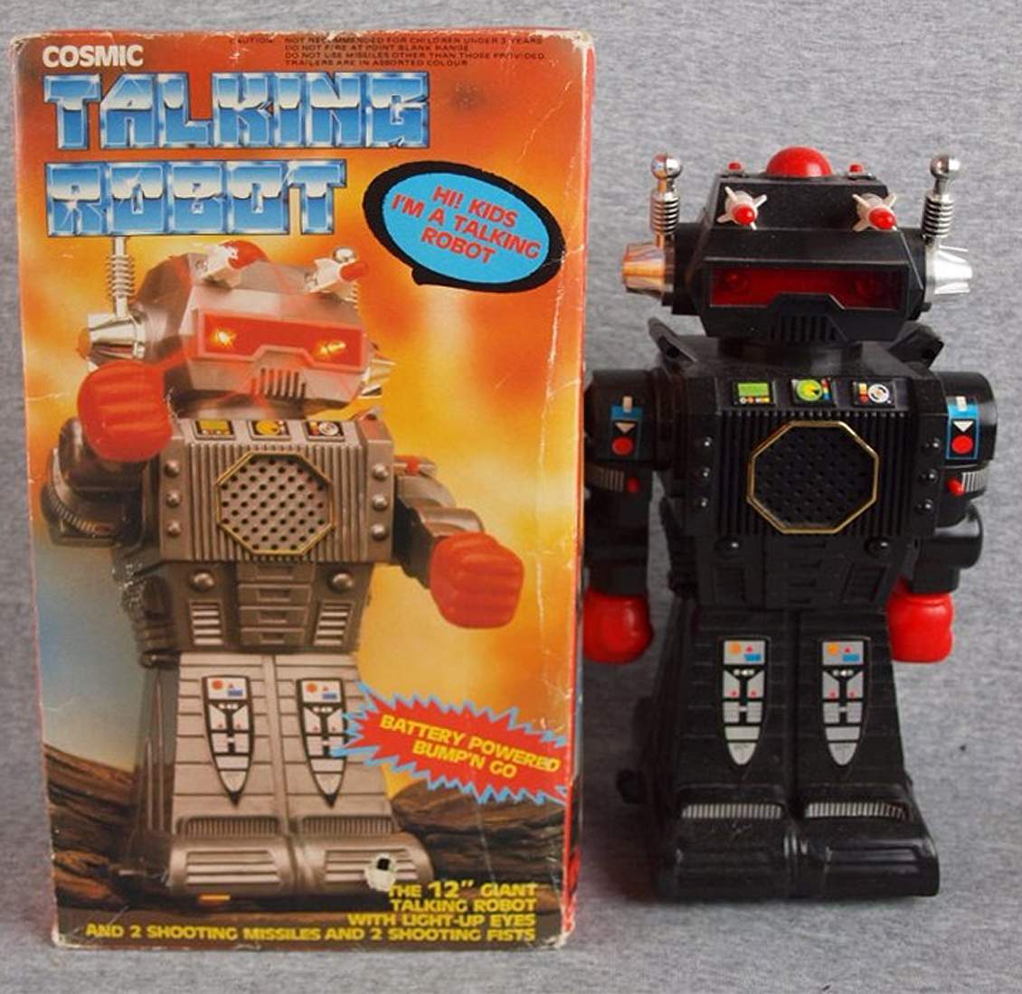 箱有り】希少 COSMIC トーキング ロボット TALKING ROBOT