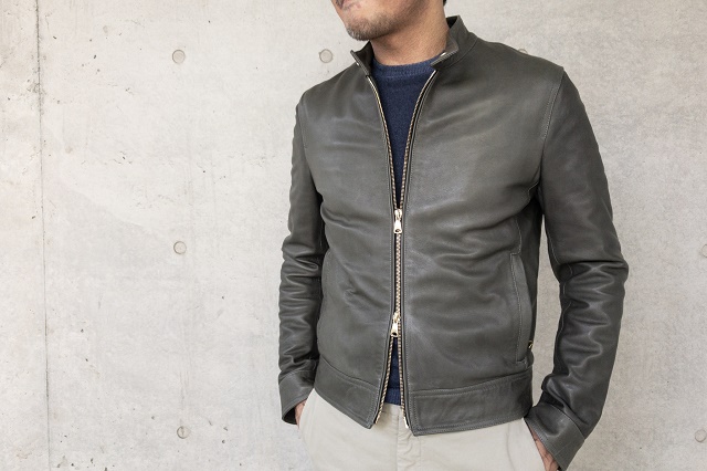 EMMETI JURI GOLD仕様 サイズ44 レザー好きの方もレザー初挑戦の方