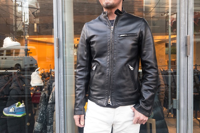 Cinquanta チンクアンタ シングルレザージャケット 50サイズ CINQUANTA