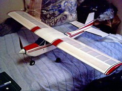 ラジコン飛行機 ムサシノプレイリー号L 4chエルロン翼仕様