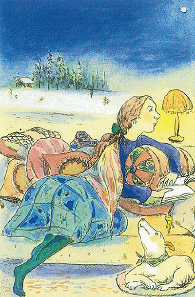 山本容子 版画 エッチング リトグラフ 54/100 山本容子 エッチング