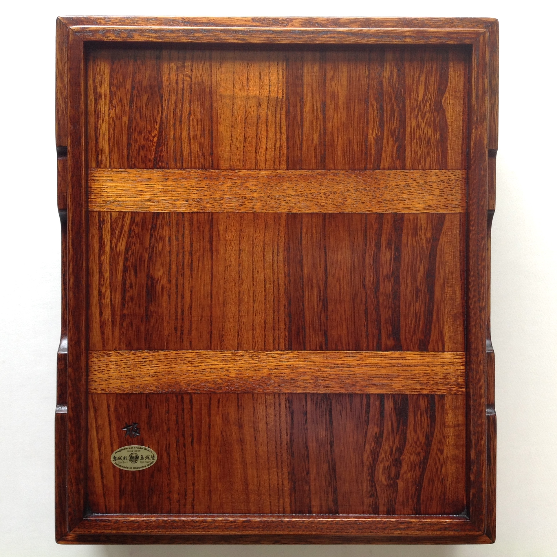 書籍箱（桐文箱）古瓦 ｜ 岡山特産 烏城彫（うじょうぼり）～日本の