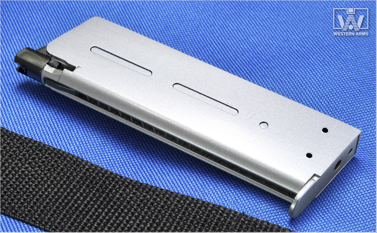 ウエスタンアームズ M1911ロングマガジン スペアマガジン WA 完売】WA