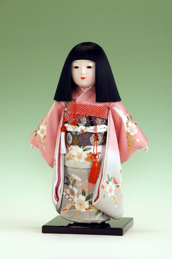市松人形 元賀章介作 420 元賀 章介作 市松人形