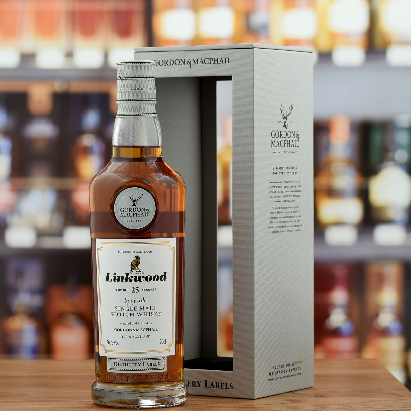 Linkwood 'Gordon & MacPhail' 25 years old 46% – Whisky Galore