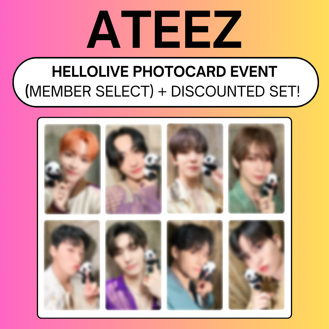 ATEEZ GoldenHour hellolive コンプ トレカ OT8 6/07 HELLOLIVE