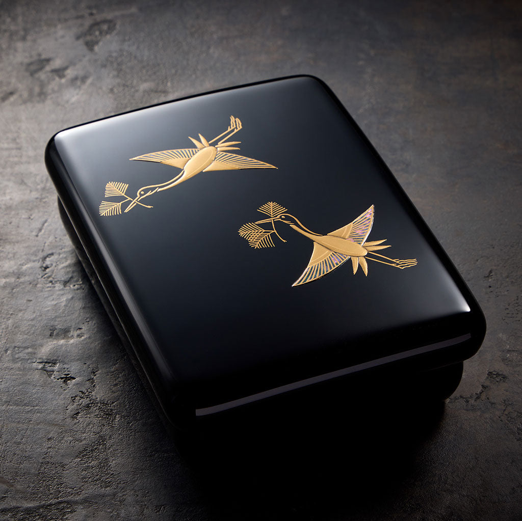 象彦珍しい形八角形喰籠重箱