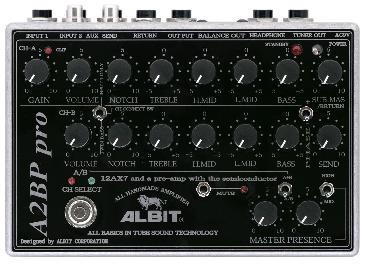 ベース ALBIT A2BP pro A2BP pro MARK II /2CH BASS PRE-AMP