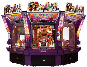 メダルゲーム マリオパーティー不思議のころころキャッチャー 装飾旗