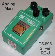 Analog.Man】TS-808 mod tube screamer Analog Man Ibanez TS-808 Reissue