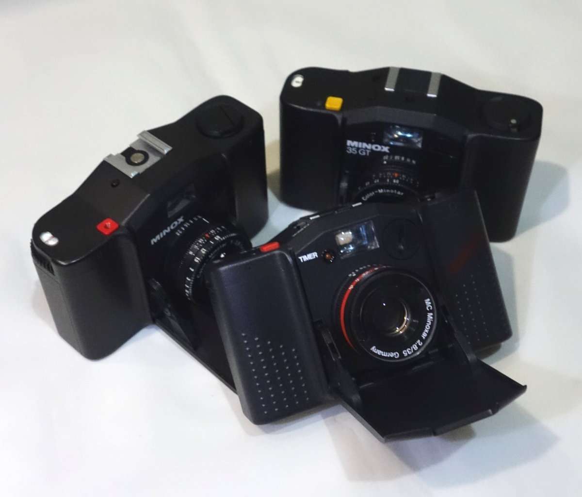 MINOX / ミノックス GT-E 35mmカメラ/専用ストロボ&ケース付属 MINOX