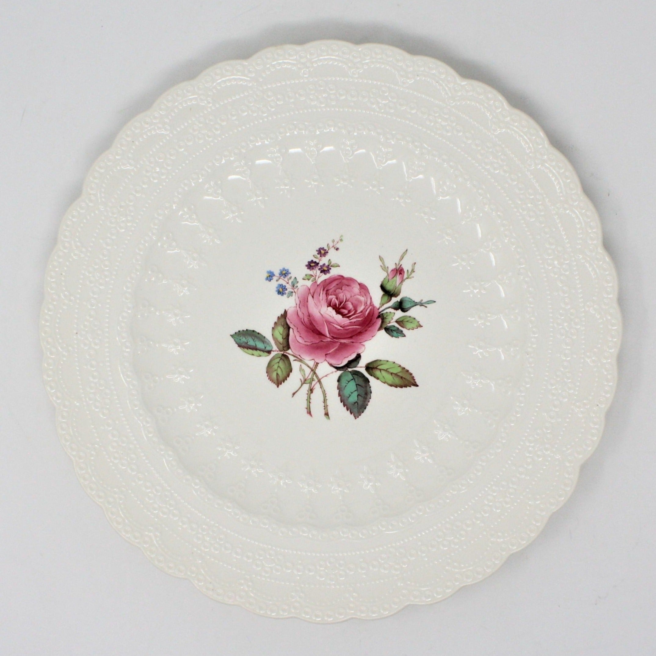 Dinner Plate, Spode Copeland, Billingsley Rose, Earthenware