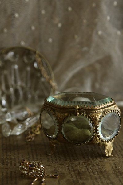 フランスアンティークジュエリーボックス