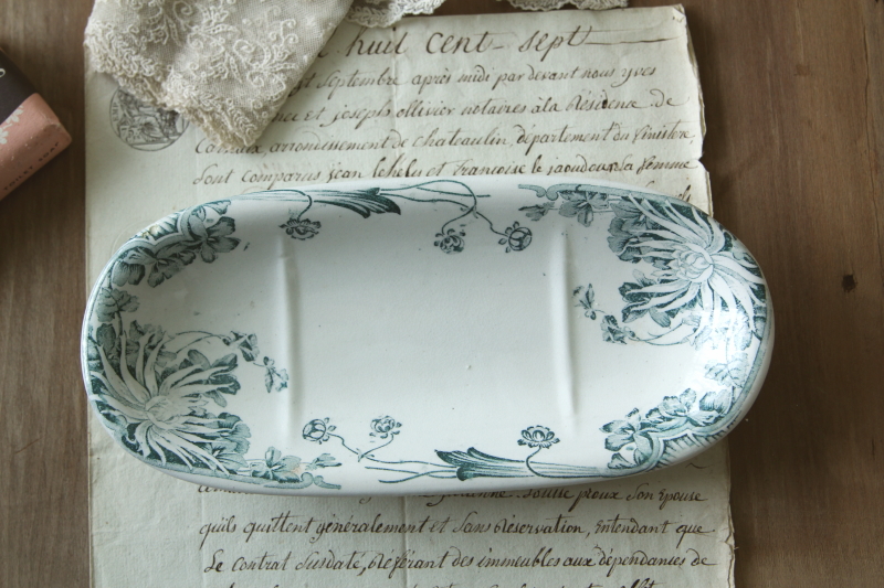 楽天市場】ソープディッシュ アンティーク（石けんケース・石けん台