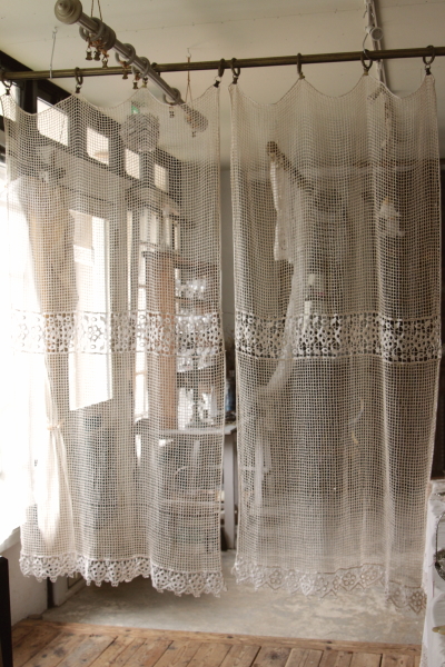 イギリス アンティーク ヴィンテージレース ノッティンガム バランス