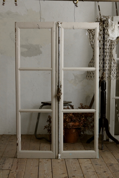 窓枠 フランス アパルトマン 室内窓 ハンドメイド 窓枠 フランス