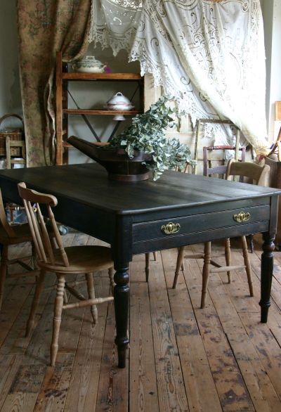 F F3、購入出来ません。イギリスアンティークパインダイニングテーブル