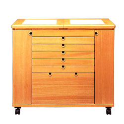 画材キャビネット アトリエキャビネット （引き出し5段） 画材