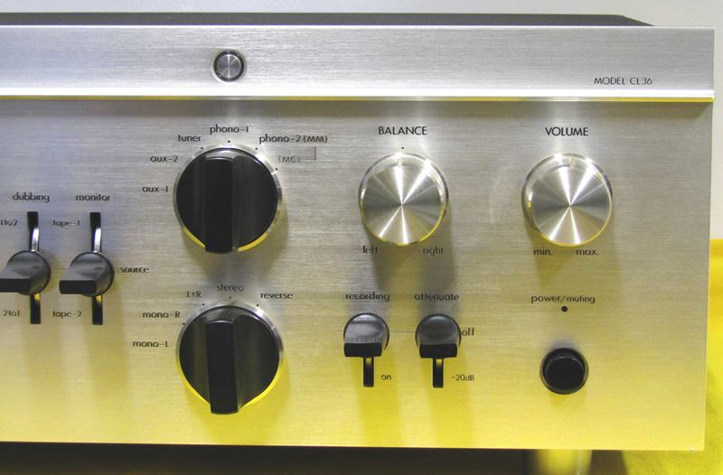 美品LUXMAN ラックスマン アルティメイト管球式コントロールアンプ