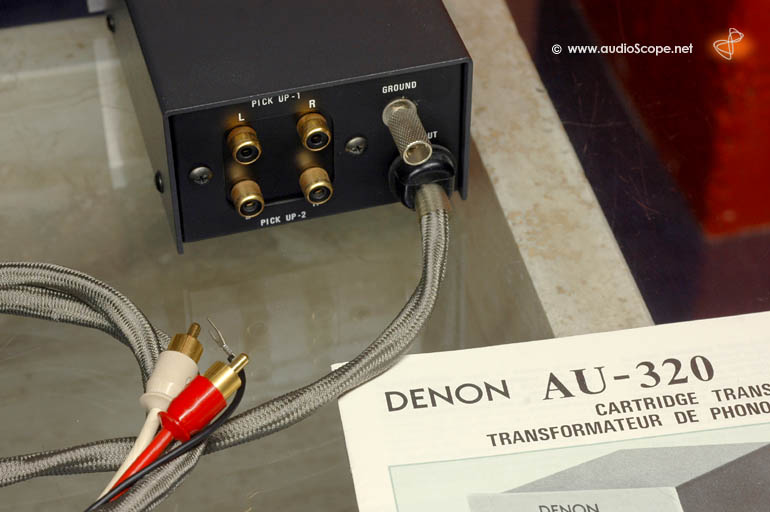 Denon AU-320 MC Stepup, mint for sale.