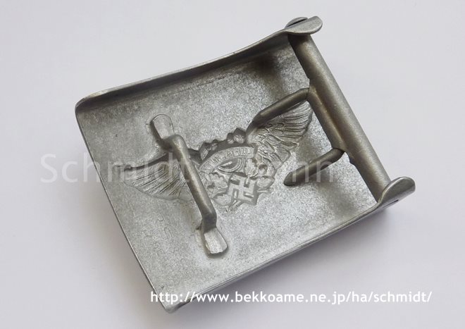 第一次大戦頃 実物 帝政ドイツ軍バックル WW1帝政ドイツ軍のバックル3