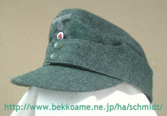 楽天市場】ドイツ軍 M43 規格野戦帽 山岳猟兵 イェーガー フィールド