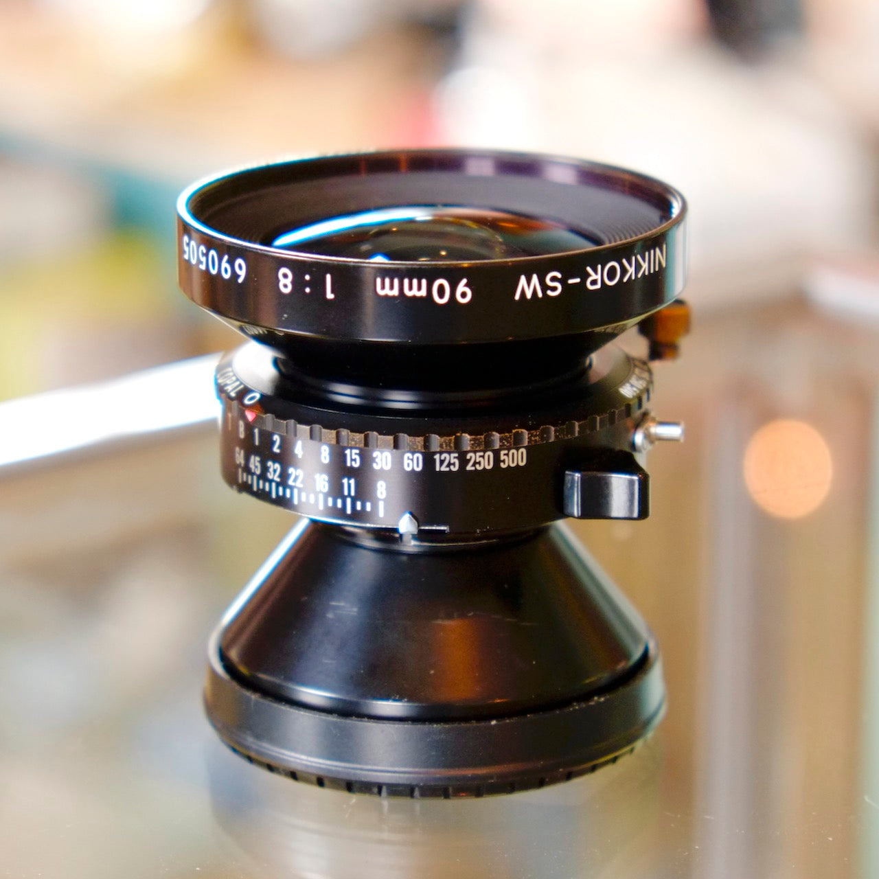 Nikon 蛇腹カメラ用レンズ NIKKOR-SW 90mm 1:8 Nikon 蛇腹カメラ用