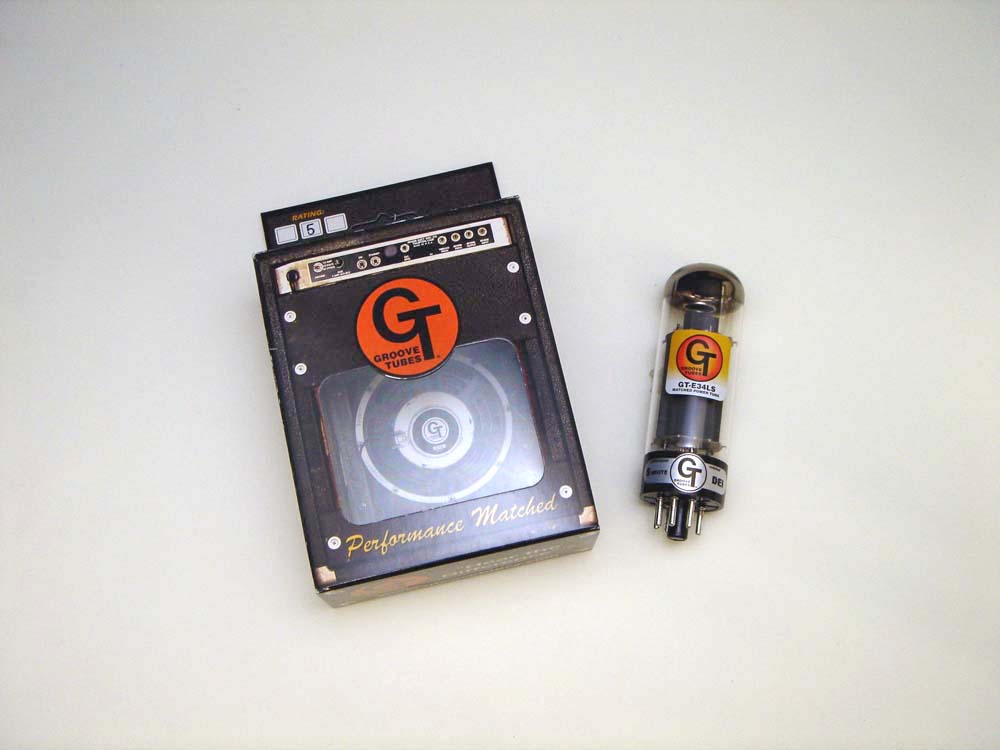 新品 未使用 Groove Tubes GT-EL34R 4本組 パワー管 Groove Tubes GT