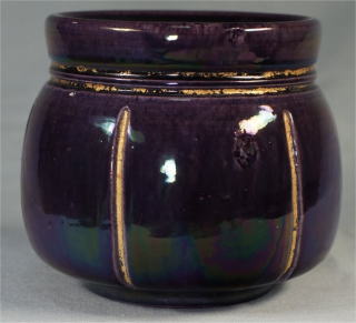 永楽善五郎 得全 紫交趾火入【茶道具からき】