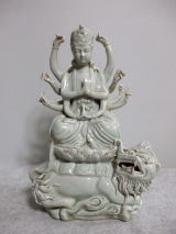 徳化窯 白磁観音像 中国専門店
