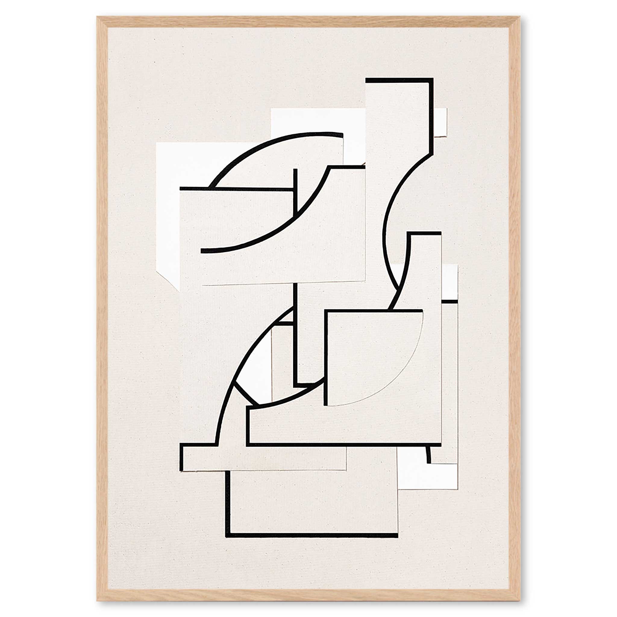 Atelier Cph アートポスター 50×70cm Object Blanc No 27 – CHLOROS