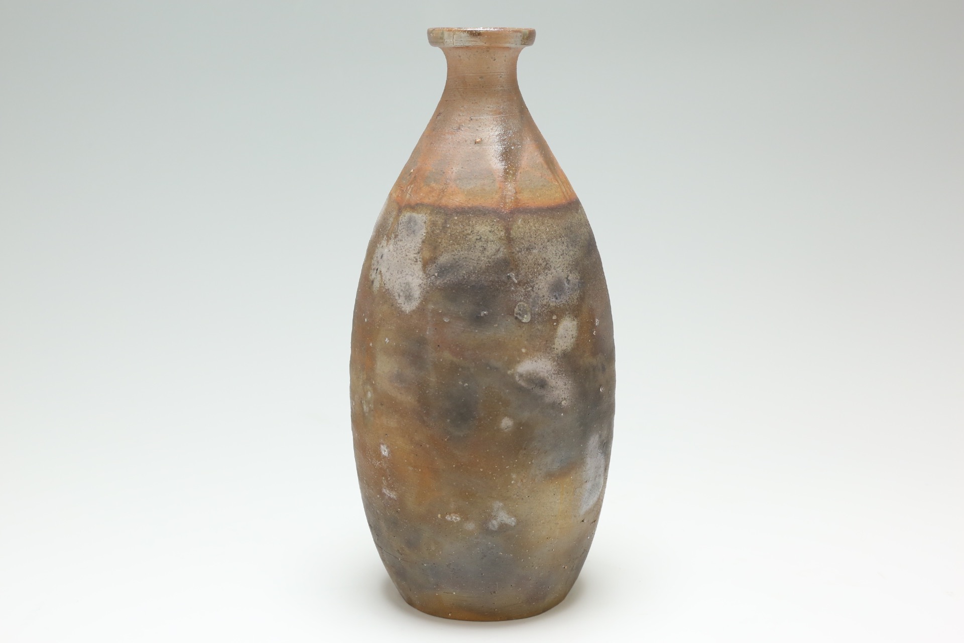 江戸末期 古備前 二升徳利 備前焼 窯印 木村の作 花入 フラワー