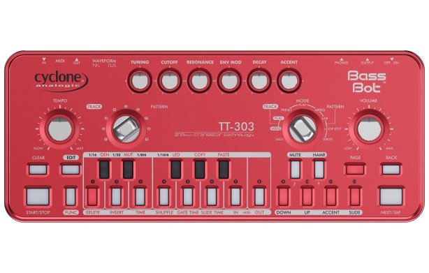 Bass bot TT-303 the best clone of TB-303